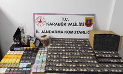 KARABÜK'TE KAÇAK TÜTÜN VE SİGARA OPERASYONU