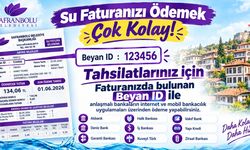 SAFRANBOLU BELEDİYESİNDEN SU FATURALARINA YENİ KOLAYLIK
