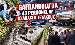 SAFRANBOLU'DA 40 PERSONEL VE 10 ARAÇLA TEYAKKUZ