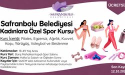 SAFRANBOLU’DA KADINLARA ÜCRETSİZ SPOR KURSU