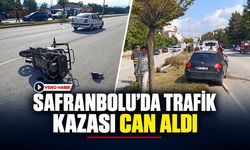 SAFRANBOLU’DA TRAFİK KAZASI CAN ALDI