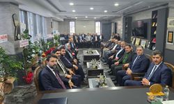 AK PARTİ HEYETİNDEN KARABÜK TSO'YA "HAYIRLI OLSUN" ZİYARETİ