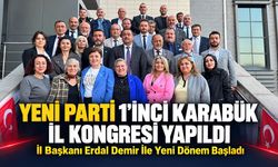 YENİ PARTİ KARABÜK İL BAŞKANI ERDAL DEMİR OLDU