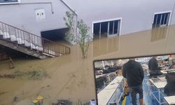 ZONGULDAK'TA İKİ İŞYERİNİ SU BASTI