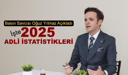 KARABÜK ADLİYESİNİN 2025 İSTATİSTİK BİLGİLERİ AÇIKLANDI