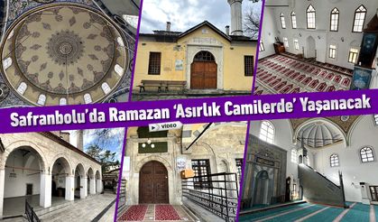 SAFRANBOLU'DA RAMAZAN ASIRLIK CAMİLERDE YAŞANACAK