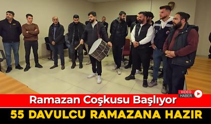 KARABÜK'TE DAVULCULAR GÖREVE HAZIR