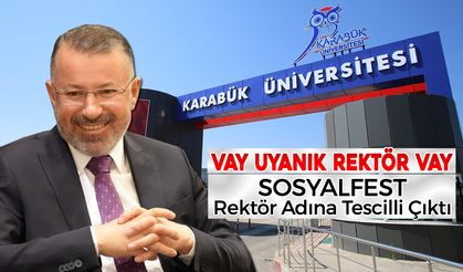VAY UYANIK REKTÖR EFENDİ VAY..!