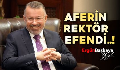 AFERİN REKTÖR FATİH KIRIŞIK EFENDİ..!