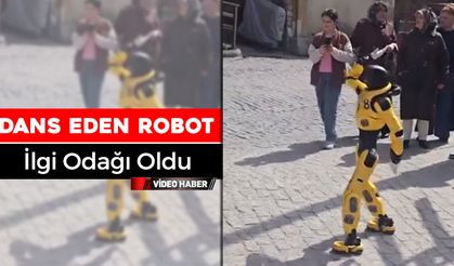 SAFRANBOLU'DA 'DANS EDEN ROBOT' İLGİ ODAĞI OLDU