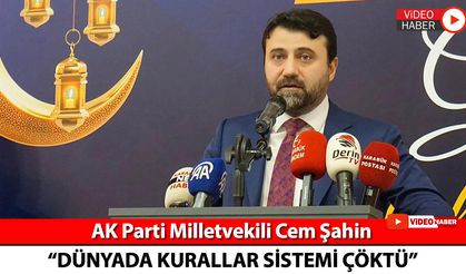 CEM ŞAHİN’DEN ÇARPICI ORTA DOĞU DEĞERLENDİRMESİ