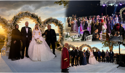 İRFAN TOPÇU’NUN OĞLU BURAK, GÖRKEMLİ BİR DÜĞÜN İLE EVLENDİ