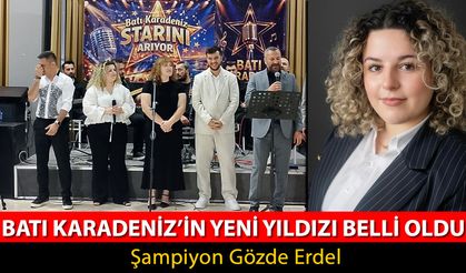"BATI KARADENİZ STARINI ARIYOR"DA ŞAMPİYON GÖZDE ERDEL