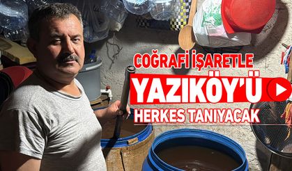 COĞRAFİ İŞARET YAZIKÖY ÜZÜM SİRKESİ ÜRETİCİLERİNE UMUT OLDU
