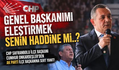 GENEL BAŞKANIMI ELEŞTİRMEK SENİN HADDİNE Mİ..?