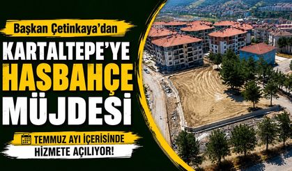 KARTALTEPE'YE YENİ SOSYAL YAŞAM ALANI YAPILIYOR