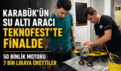 KBÜ ÖĞRENCİLERİ 50 BİNLİK MOTORU 7 BİN LİRAYA ÜRETTİLER