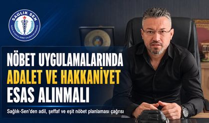 SAĞLIK SEN’DEN HASTANEDE NÖBET UYGULAMALARINA ELEŞTİRİ