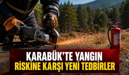 KARABÜK'TE YANGIN RİSKİNE KARŞI YENİ TEDBİRLER