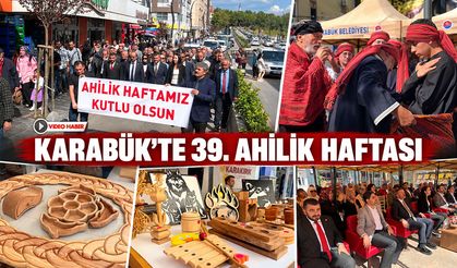 KARABÜK’TE 39. AHİLİK HAFTASI KUTLANDI