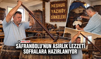 SAFRANBOLU’NUN ASIRLIK LEZZETİ SOFRALARA HAZIRLANIYOR