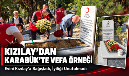 KIZILAY’DAN VEFA ÖRNEĞİ