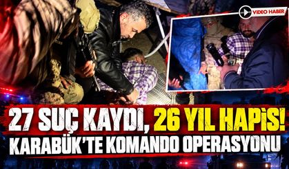 26 YIL HAPİS CEZASIYLA ARANAN HÜKÜMLÜ KISKIVRAK YAKALANDI