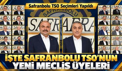 SAFRANBOLU TSO SEÇİMLERİ YAPILDI. İŞTE YENİ MECLİS ÜYELERİ
