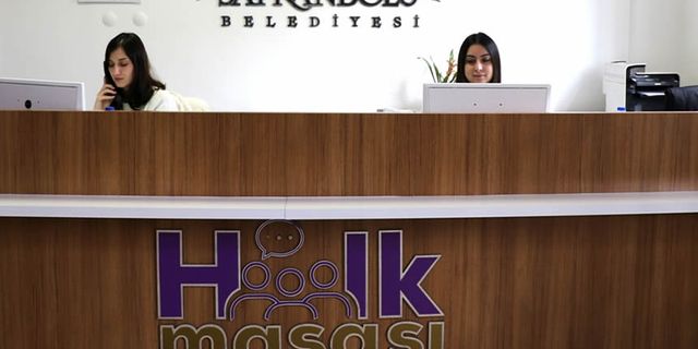 VATANDAŞLA BELEDİYE ARASINDAKİ KÖPRÜ "HALK MASASI"