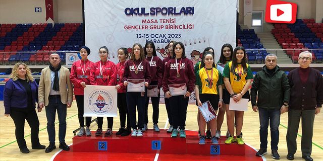 MASA TENİSİ GRUP MÜSABAKALARI TAMAMLANDI