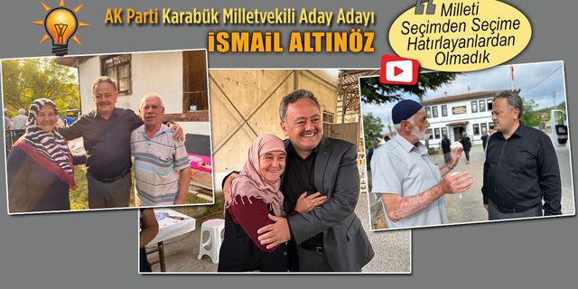 ALTINÖZ “MİLLETİ SEÇİMDEN SEÇİME HATIRLAYANLARDAN OLMADIK”
