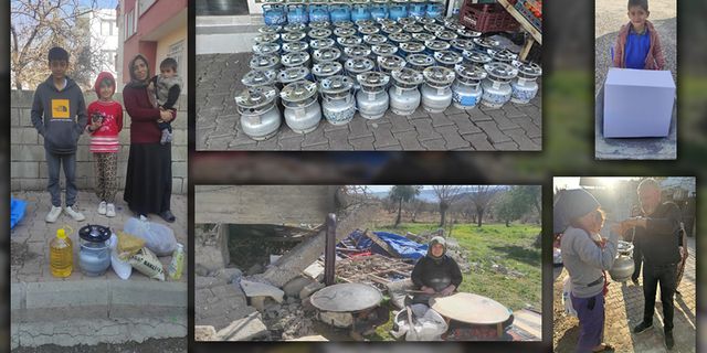 YAĞMUR YARDIMLAŞMA DERNEĞİNDEN DEPREM BÖLGESİNE YARDIM