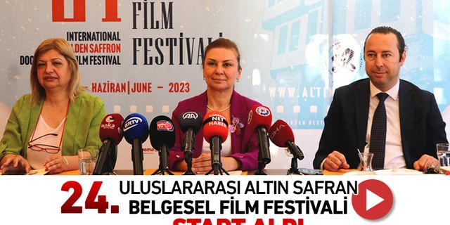 ALTIN SAFRAN BELGESEL FİLM FESTİVALİ START ALDI