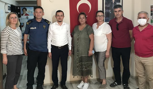 SAFRANBOLU İLÇE EMNİYET MÜDÜRÜNDEN BİLAL ASLAN'A ZİYARET