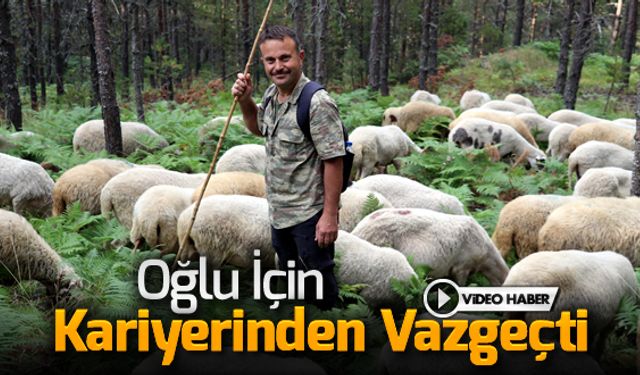 OĞLU İÇİN KARİYERİNDEN VAZGEÇTİ