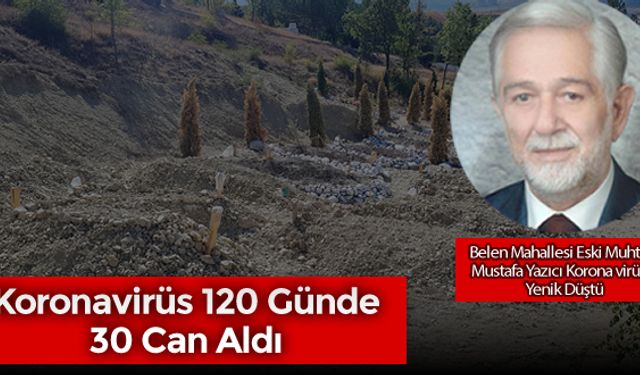 KORONAVİRÜS 120 GÜNDE 30 CAN ALDI