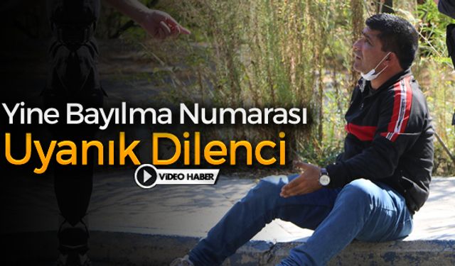 UYANIK DİLENCİNİN NUMARASI YEMEDİ