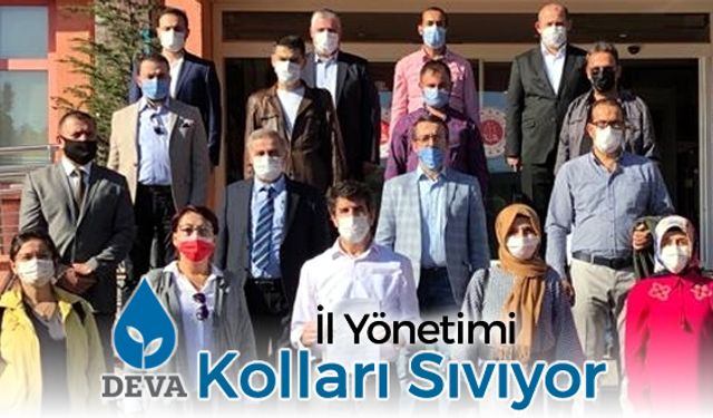 DEVA PARTİSİ İL YÖNETİMİ KOLLARI SIVIYOR