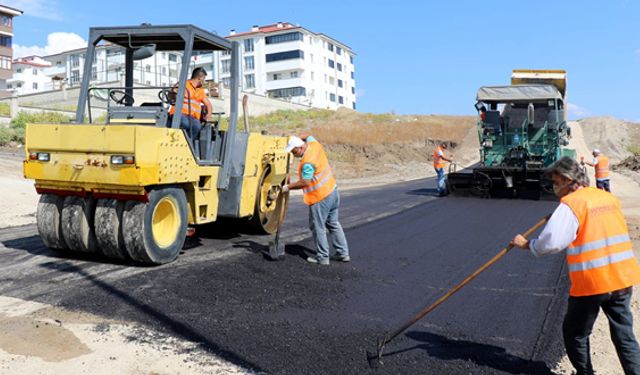 SAFRANBOLU'DA ASFALT ÇALIŞMALARI SÜRÜYOR