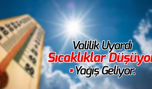 HAVA SICAKLIKLARI DÜŞÜYOR