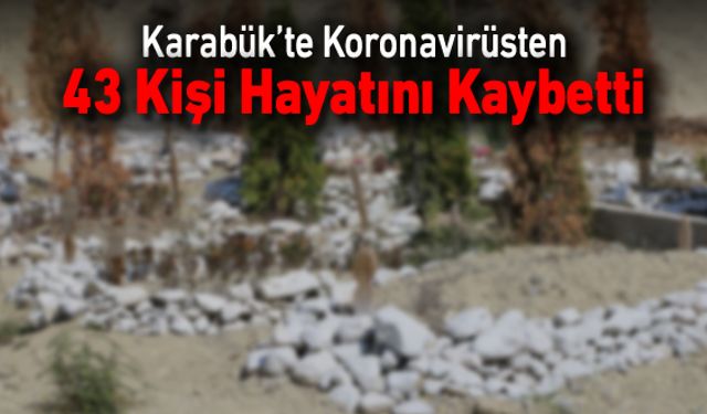 KORONAVİRÜSTEN ÖLEN SAYISI 43'E YÜKSELDİ