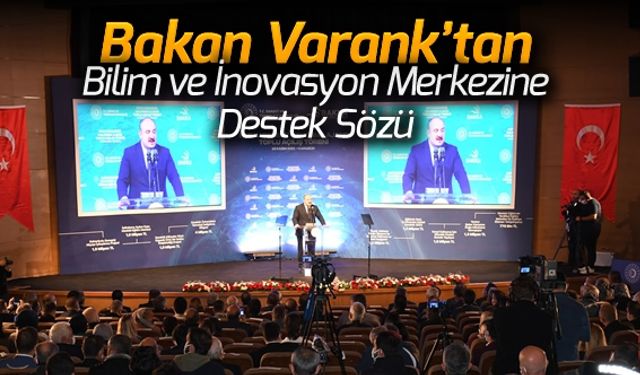 BAKAN VARANK'TAN DESTEK SÖZÜ