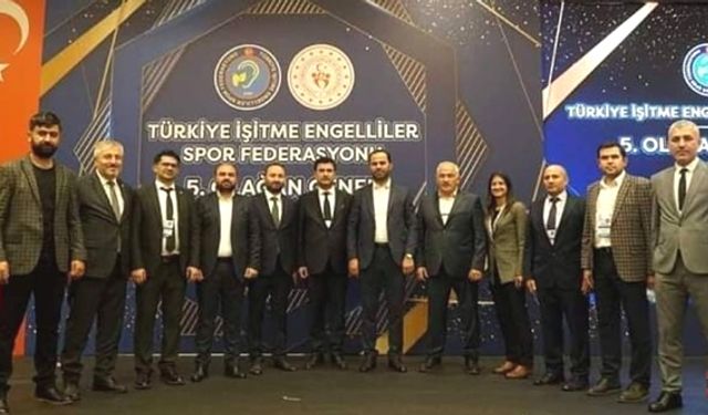 BÜLENT ERSÖZ TÜRKİYE İŞİTME ENGELLİLER FUTBOL FEDERASYONU YÖNETİM KURULU'NDA