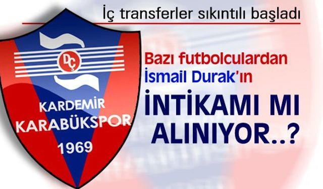 KARABÜKSPOR DA İNTİKAM VAKTİ Mİ GELDİ..?