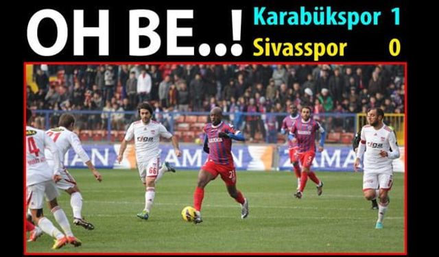 KARABÜKSPOR RAHATLADI