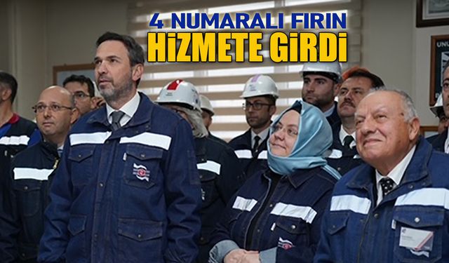 YENİLENEN 4 NUMARALI FIRIN TÖRENLE HİZMETE GİRDİ