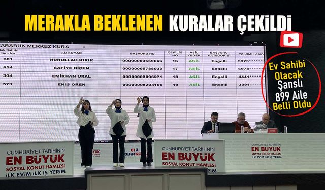 MERAKLA BEKLENEN KURALAR ÇEKİLDİ