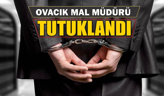 OVACIK MAL MÜDÜR VEKİLİ TUTUKLANDI