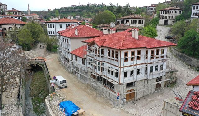 SAFRANBOLU HAN ARKASI ÇALIŞMALARI HIZLANDI