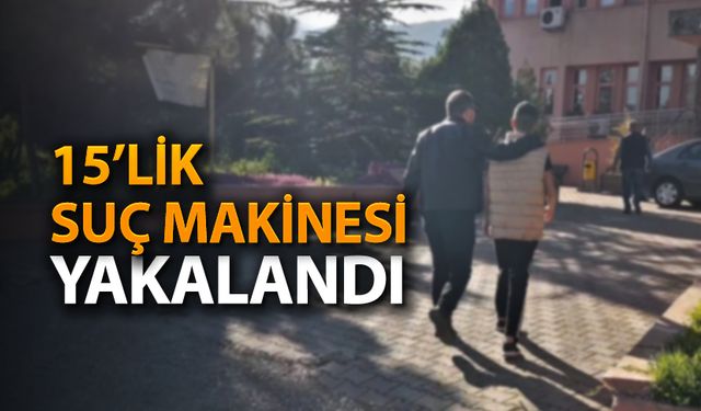 SUÇ MAKİNESİ OTO HIRSIZLIĞINDAN YAKAYI ELE VERDİ